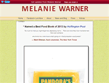 Tablet Screenshot of melanierwarner.com